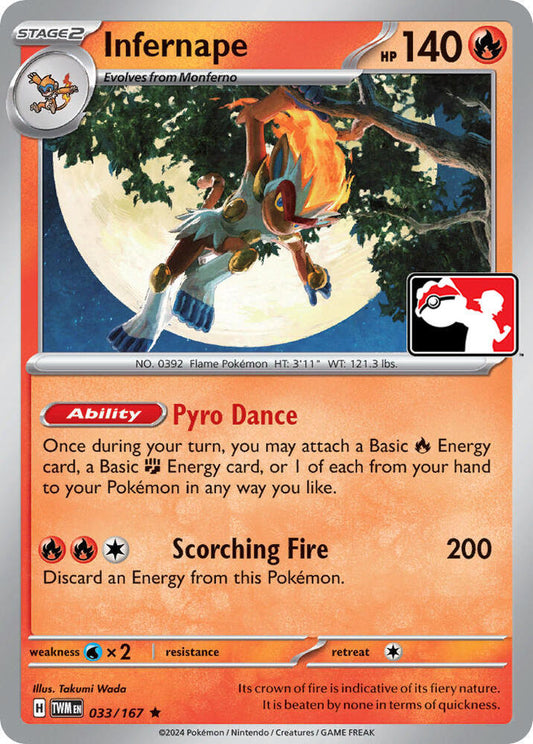 Infernape - Prize Pack