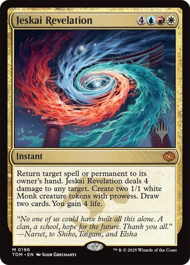 Jeskai Revelation - Promo Pack (Foil)