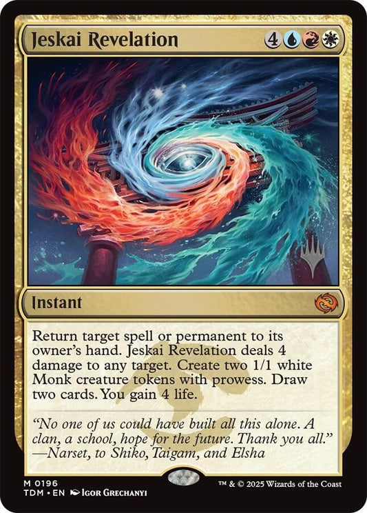 Jeskai Revelation - Promo Pack (Foil)
