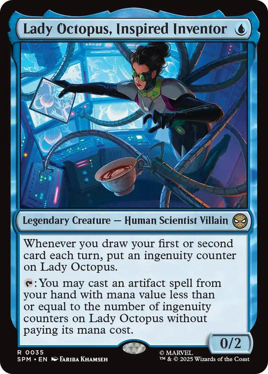 Lady Octopus, Inspired Inventor (Foil)