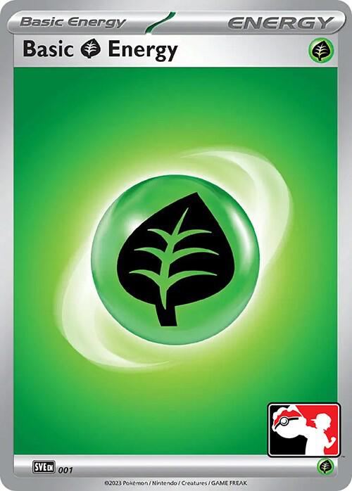 Basic Grass Energy - Prize Pack Series Cards Silver Border