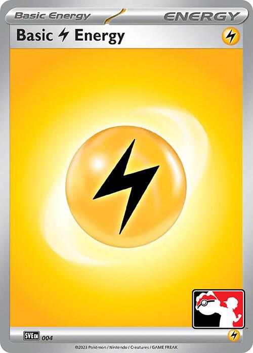 Basic Lightning Energy - Prize Pack Series Cards Silver Border (Foil)