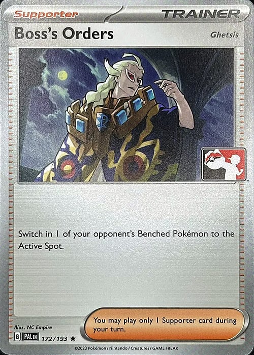 Boss's Orders - Prize Pack Series Cards (Foil)
