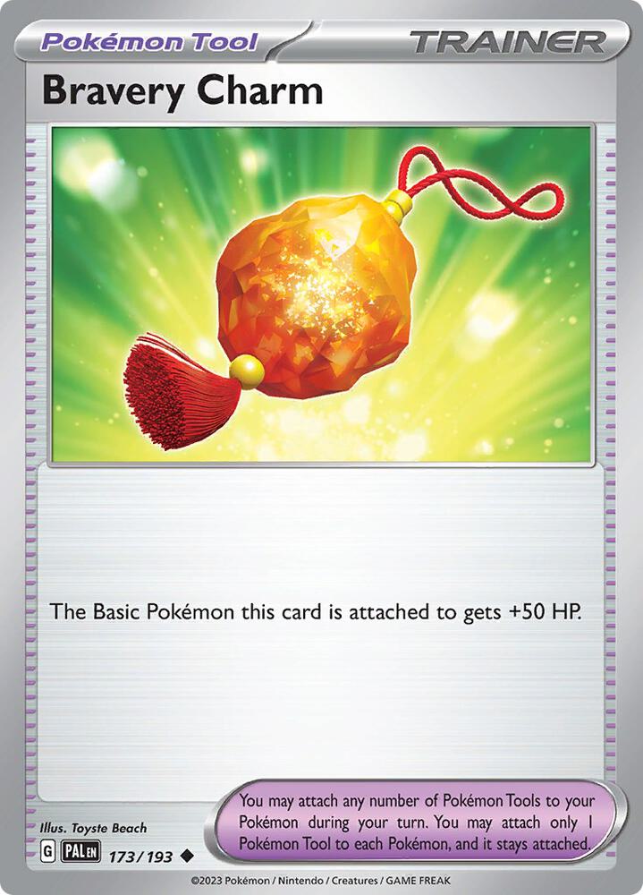 Bravery Charm - Prize Pack Series Cards