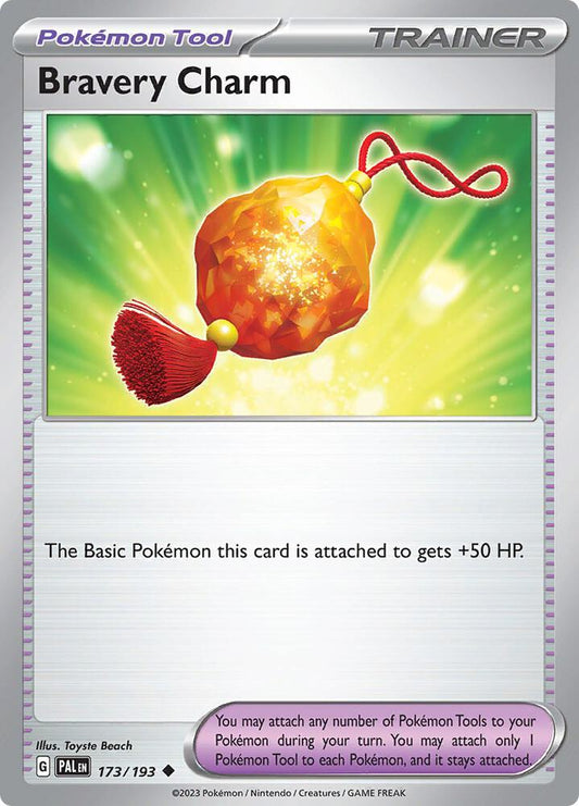 Bravery Charm - Prize Pack Series Cards