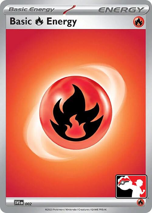 Fire Energy Prize Pack Silver Border