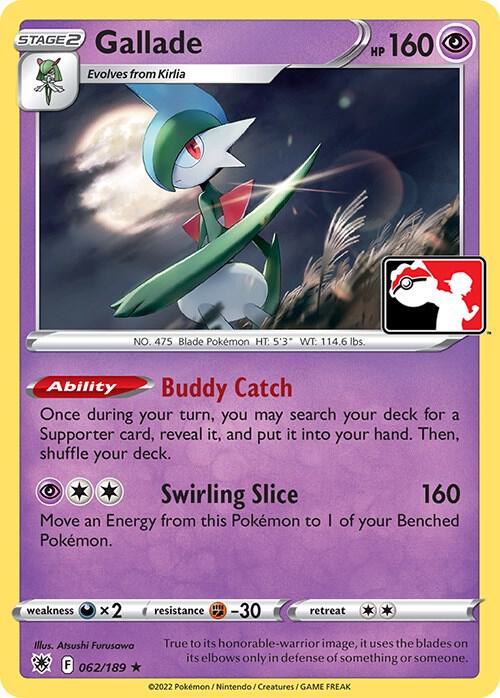 Gallade - Prize Pack Series Cards