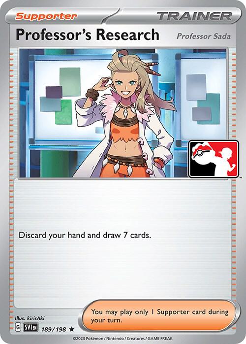 Professor's Research - 189/198 - Prize Pack Series Cards