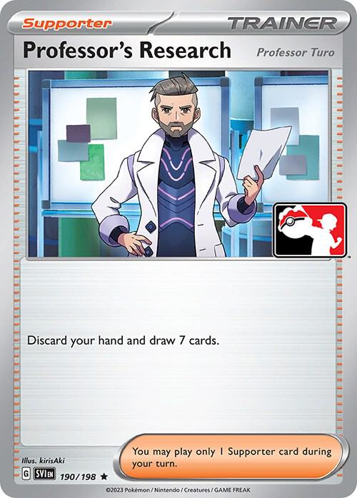Professor's Research - 190/198 - Prize Pack Series Cards