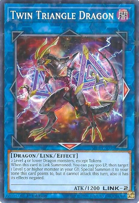 Twin Triangle Dragon (Starfoil)