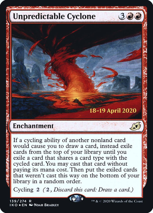 Unpredictable Cyclone (Prerelease Foil)