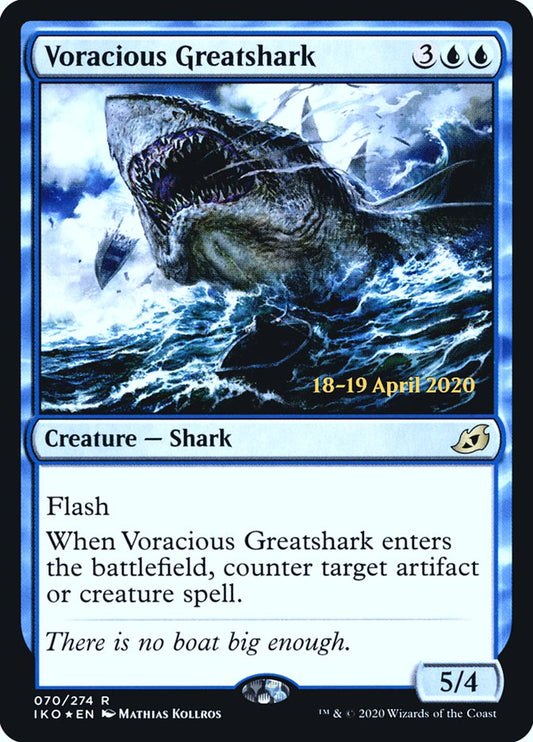 Voracious Greatshark (Prerelease Foil)
