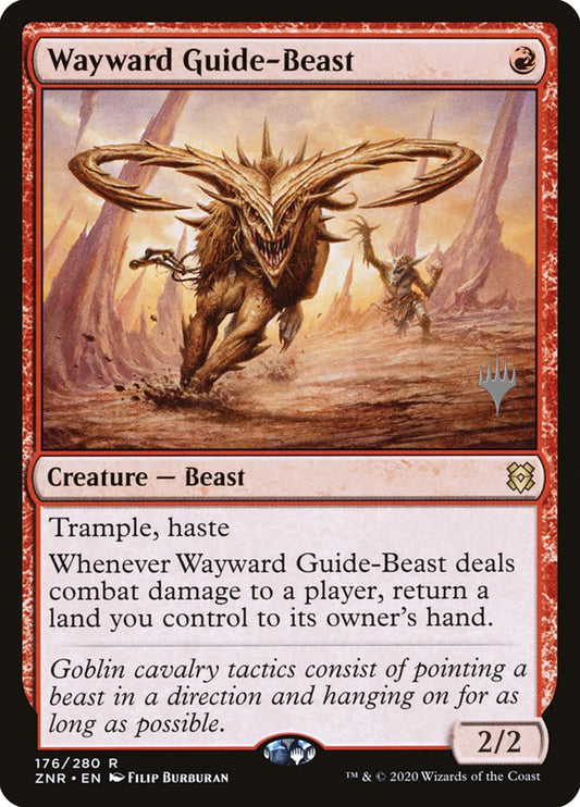 Wayward Guide-Beast (Promo Stamp Foil)