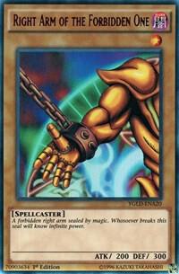 Right Arm of the Forbidden One