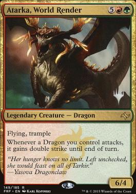 Atarka, World Render (Promo Stamp)