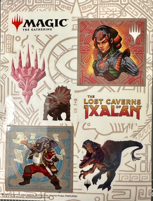 Lost Caverns of Ixalan Sticker Sheet