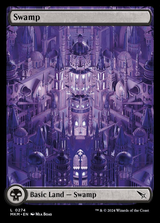 Swamp (Foil) - Full Art (MKM)